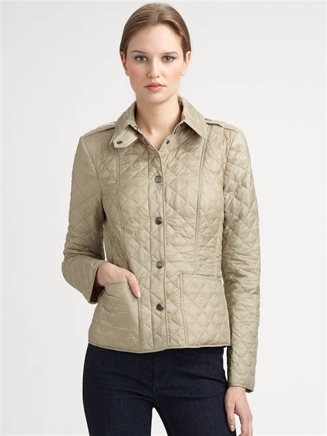 burberry quilted coat green|Burberry factory outlet.